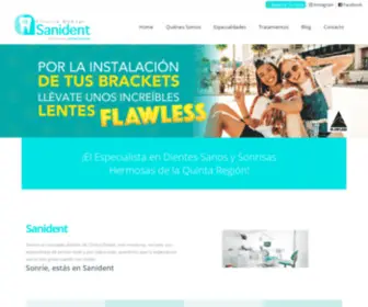 Sanident.cl(DIENTES SANOS) Screenshot