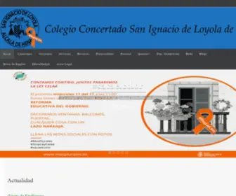 Sanignacioalcala.es(Colegio San Ignacio de Loyola de Alcalá de Henares) Screenshot