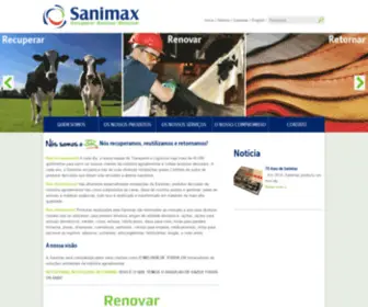 Sanimax.com.br(Sanimax) Screenshot