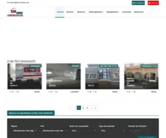 Sanimmo.com(Immobilier) Screenshot