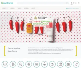 Saninforma.it(Farmacia online Saninforma) Screenshot