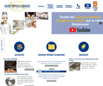 Sanipousse.com(Accueil) Screenshot