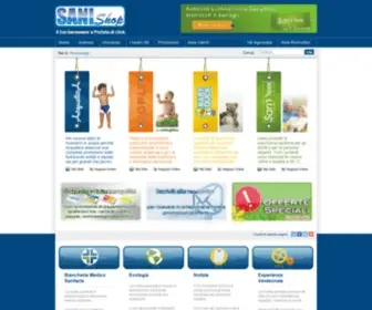 Sanishop.it(Il tuo store sanitario online) Screenshot