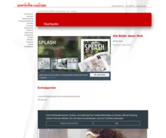 Sanitaer-Heinze.com(Sanitär) Screenshot