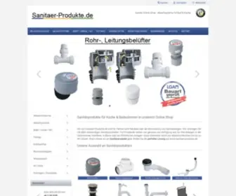 Sanitaer-Produkte.de(Sanitärprodukte) Screenshot