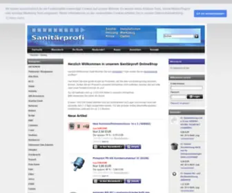 Sanitaerprofi.at(SanitÃ€rprofi) Screenshot