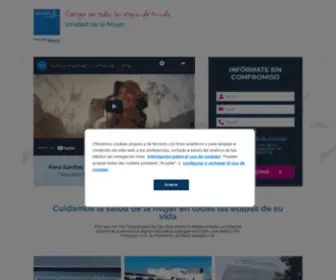 Sanitashospitalescontigo.es(Unidad de la Mujer) Screenshot