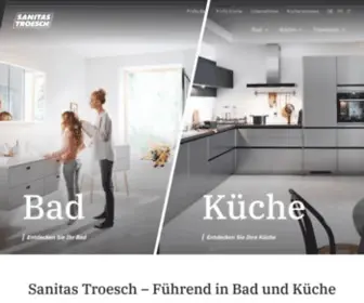 Sanitastroesch.ch(Sanitas Troesch) Screenshot