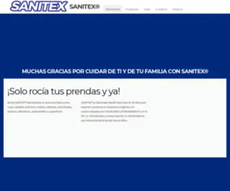 Sanitex.mx(SANITEX®) Screenshot