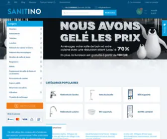 Sanitino.fr(Boutique) Screenshot