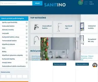 Sanitino.sk(Sanitino) Screenshot