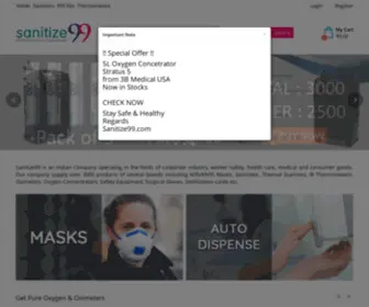Sanitize99.com(Sanitize 99) Screenshot
