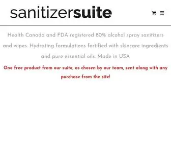 Sanitizersuite.com(Sanitizer Suite) Screenshot