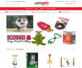 Sanitopetmarket.com.pe(Sanitopet Market) Screenshot