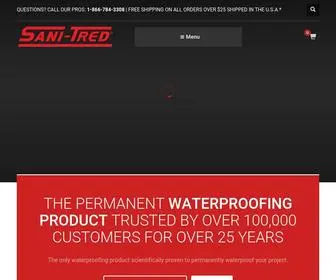 Sanitred.com(SANI-TRED®) Screenshot