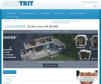 Sanitrit.it(Sanibroyeur, Sanipompe, Sanicondens and Sanistation) Screenshot