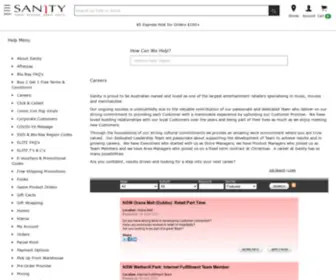 Sanitycareers.com.au(Careers Help) Screenshot