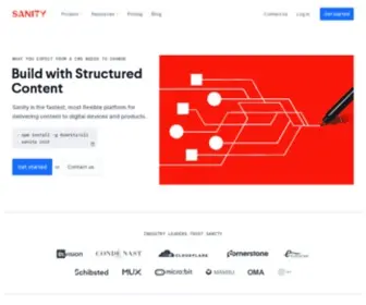 Sanity.io(React-Based, Real-Time, Headless CMS for Structured Content) Screenshot