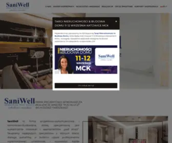 Saniwell.pl(Wnętrza pod klucz) Screenshot