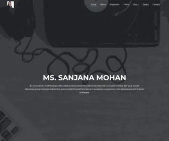 Sanjanamohan.in(Sanjana Mohan) Screenshot