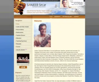 Sanjeebsircar.com(Sanjeeb Sircar) Screenshot