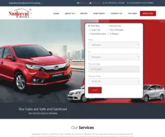 Sanjeevnitravels.com(Book Taxi Service in Dehradun) Screenshot