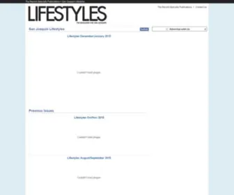 Sanjoaquinlifestyles.com(San Joaquin Lifestyles) Screenshot