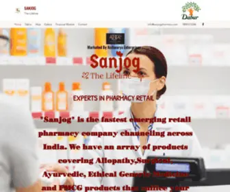 Sanjogpharmacy.com(Best Retail Medical Franchise in India) Screenshot