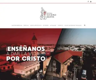 Sanjorgemartir.org(Parroquia San Jorge Mártir) Screenshot