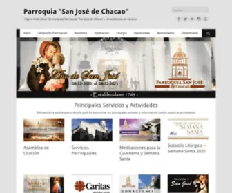 Sanjosedechacao.org(Parroquia "San José de Chacao") Screenshot