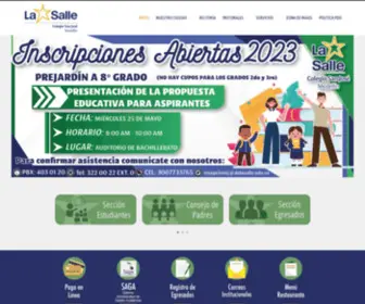 Sanjosedelasalle.edu.co(Colegio San José la Salle Medellín) Screenshot