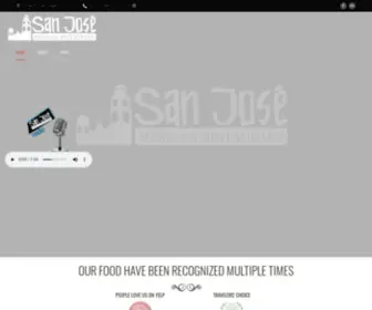 Sanjoselutz.com(SAN JOSE RESTAURANT) Screenshot