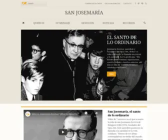 Sanjosemaria.info(San Josemaría) Screenshot