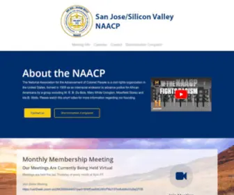 Sanjosenaacp.org(NAACP) Screenshot