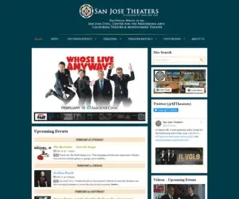 Sanjosetheaters.org(San Jose Theaters) Screenshot