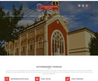 Sanjovirtual.com.ar(Colegio San José) Screenshot