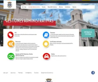 Sanjuanciudadpatria.com(Alcaldía Municipio San Juan de Puerto Rico. Encuentre Aquí) Screenshot