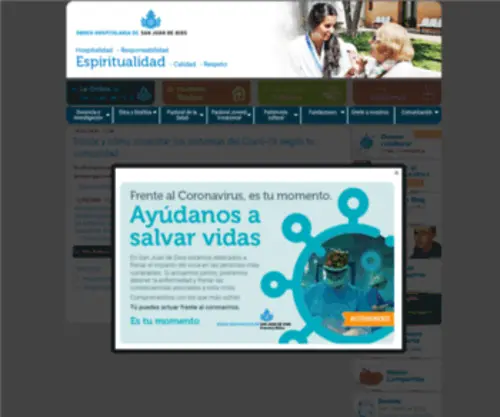Sanjuandedios-OH.es(Bienvenido a San Juan de Dios) Screenshot