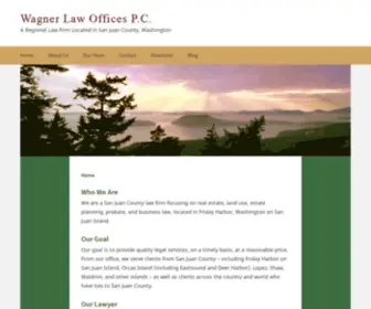 Sanjuanlaw.com(A Regional Law Firm Located in San Juan County) Screenshot