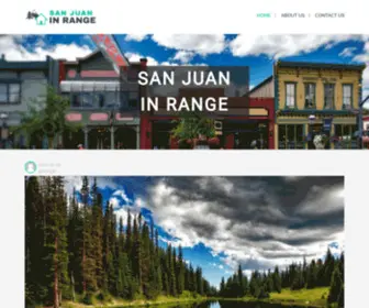 Sanjuanrange.com(San Juan In Range) Screenshot