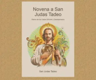 Sanjudastadeo.org(Novena a San Judas Tadeo) Screenshot