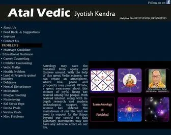 SankalpVedic.com(Sankalp Vedic Jyotish Kendra) Screenshot