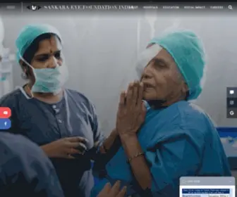 Sankaraeye.com(Sankara eye hospital) Screenshot