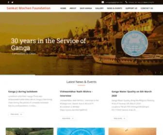 Sankatmochanfoundationonline.org(Swatcha Ganga) Screenshot