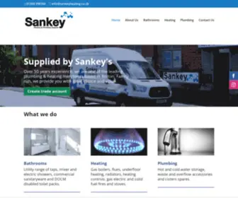 Sankeyheating.co.uk(Sankey Heating & Plumbing Supplies) Screenshot