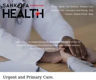 Sankofahealthcenter.com(Sankofa Health) Screenshot