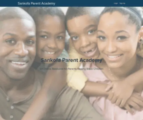 Sankofaparentacademy.com(Sankofaparentacademy) Screenshot