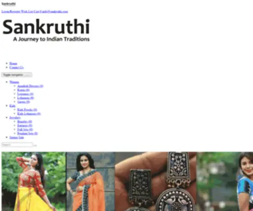 Sankruthi.com(Your Store) Screenshot