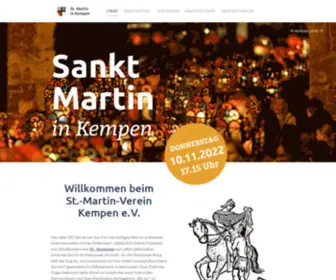 Sankt-Martin-IN-Kempen.de(Sankt Martin IN Kempen) Screenshot