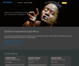 Sanlameastafrica.com(Sanlam Investments East Africa) Screenshot